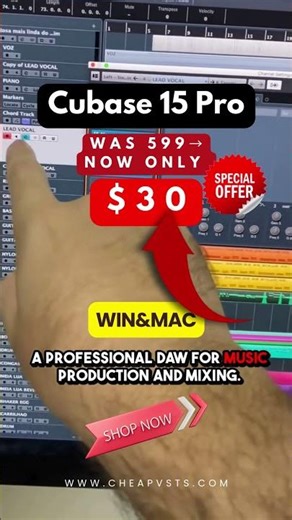 Cubase 15 Pro — FULL POWER 🎛️🔥Industry-level production & mixingPrecision. Workflow. Control
