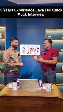 TCS 5 Years Experience Java Full Stack Mock Interview | Real Industry-Level Questions 🚀