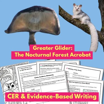The Greater Glider: Silent Soarer | CER Science Literacy & Activities