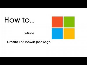 How to create intunewin package