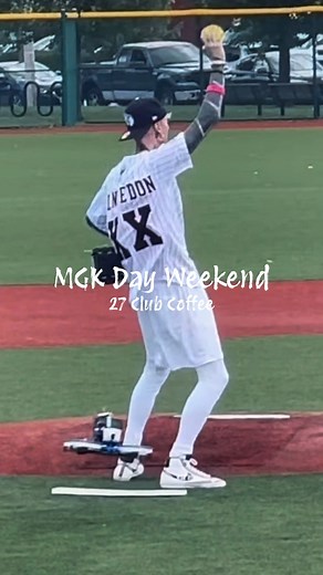 Celebrating the best weekend of the year. IYKYK. 🔥 #27ClubCoffee #MGK #MGKDay #Cleveland Machine Gun Kelly | 27 Club Coffee