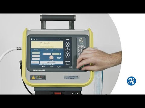 HAMILTON-MR1 | How to start ventilation SW 3.0.x