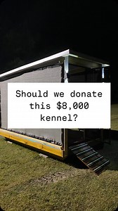 🚨 We’re DONATING a next-level luxury outdoor dog kennel built for the BIG dogs 💪🐶 Whether you’ve got a Cane Corso, Rottweiler, American Bully, or any rough & tough breed, this kennel is made to keep your dog safe, clean, and cool — especially during fireworks or summer heat! 🔥💦 Check out these insane features: ✅ Waste drainage system for easy clean-up ✅ Stained lumber for strength & style ✅ Extra soft, durable flooring for big paws ✅ Sunshades for all-day shade ✅ Temp-control fan to beat th
