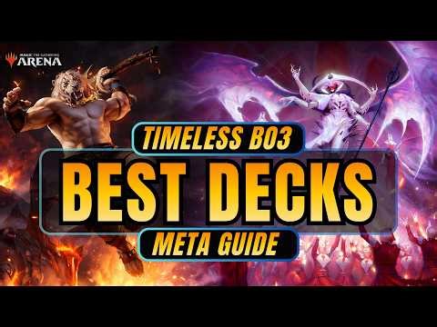 BEST Decks for MTG Arena Timeless Metagame Challenge (Top Tier Meta Guide)