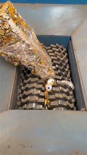 Hydraulic Shredder Machine Destroying Everything 🔥⚙️ #shorts