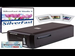 Plustek OpticFilm 8300i Ai Film Scanner Converts 35mm Film & Slide