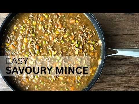 Easy Savoury Mince Recipe Quick & Delicious