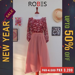 SALE IS WRAPPING UP😱 Last few days to shop and save on these aesthetic fits!! HURRY HURRY HURRY👀 Get free delivery on orders above Rs.4999 🛒Shop at www.robespk.com . . . . . . . #ROBESstore #slayinROBES #winter #trendy #westernwear #maxidress #ootd #fashion #classy #sale | ROBES