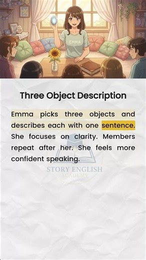 Three Object Description✅💯#englishreading #englishgrammar #englishforbeginners #dailyenglish #shorts