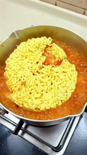 🍜Is this how Americans eat instant noodles