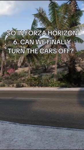 Forza Horizon 6: Can We Turn Off Cars?