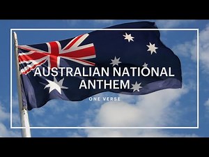 Australian National Anthem (Flag, 1 verse, OC)