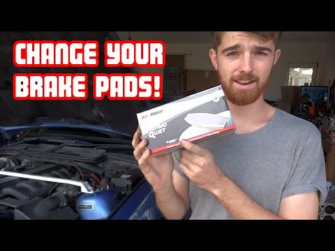 How to change your brake pads (BMW E36)