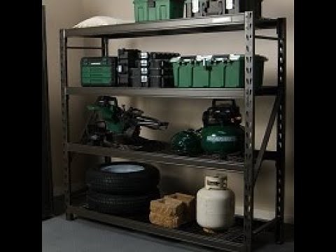 Masterforce® 77"W x 72"H x 24"D 4-Tier Rack