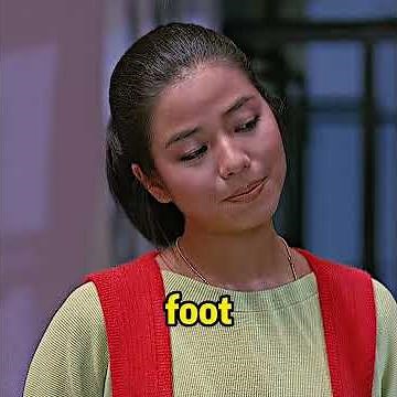 This girl has a pair of large feet—27 cm long! #funny #movie #viral