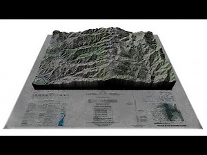 Visualizar una carta topográfica en 3D con ArcGIS Pro