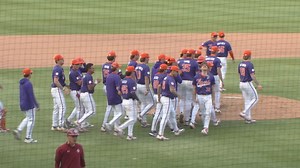 Clemson wins the series with South Carolina after securing a 5-1 victory in Greenville