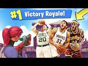 NBA PLAYERS PLAYING FORTNITE COMPILATION