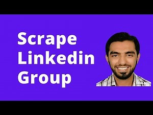 Linkedin Data Scraping | EXTRACT data from LINKEDIN GROUP | Linkedin Group Scraping