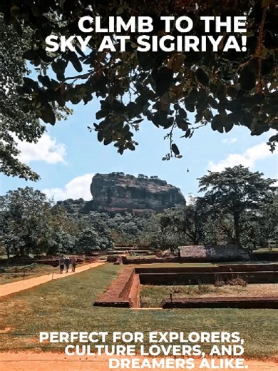 Climb to the Sky at Sigiriya! Did you know that Sigiriya Rock Fortress is often called the Eighth Wonder of the World? Rising high above the plains, this ancient citadel is a masterpiece of engineering, art, and history. From the royal gardens to the legendary frescoes, every corner has a secret to share. A day tour to Sigiriya isn’t just sightseeing—it’s stepping into a story that has lived for centuries. Perfect for explorers, culture lovers, and dreamers alike. 📧 info@applevacations.com.co �