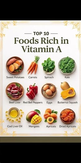 Foods Rich in Vitamin A You Should Eat Daily