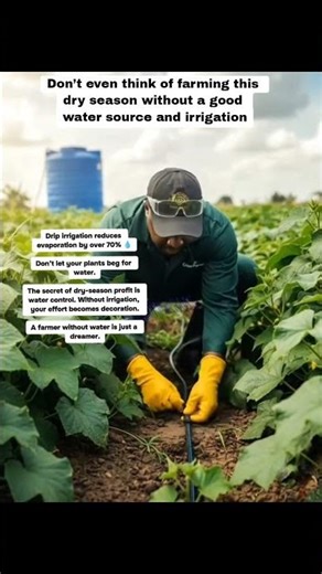 The Reality of Dry-Season FarmingDon’t Farm Without Irrigation. #irrigation #Dryseasonfarming