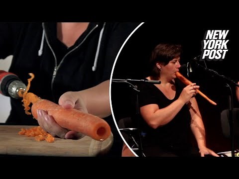 How the orchestra that plays instruments made from vegetables earned a Guinness World Record