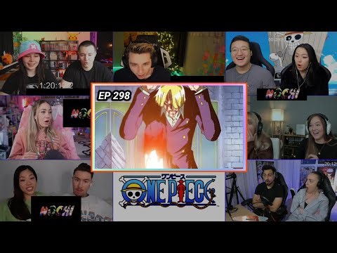 ONE PIECE | SANJI DIABLE JAMBE!!! | EPISODE 298 | REACTION MASHUP