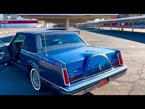 1983 Lincoln Continental Mark VI Emilio Pucci Edition Coupe Interior Exterior Walk Around