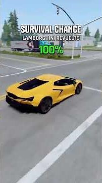 BeamNG.drive Survival Chance Test (With Dummies) | Realistic Car Crashes #beamngdrive #beamng