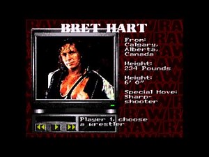 Bret Hart Theme - WWF RAW - SEGA Genesis [Extended]