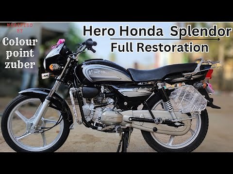 Hero Honda splendor Modified|Hero Honda splendor Restoration