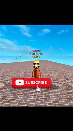 Wait for the face reveal! 😂 Roblox Speed Run 🏃‍♂️#roblox #trending #shorts #viral