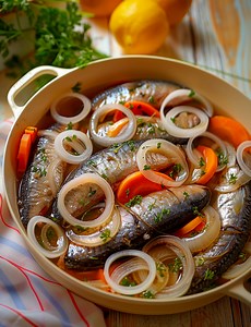 Harengs marinés pour 4 personnes - Recettes - Elle à Table