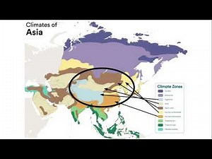 Climates in Asia: A tale of two countries