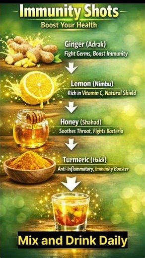“Immunity Shots at Home – Boost Your Health in 1 Minute!”