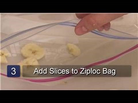 Cooking Basics : How to Freeze Dry Bananas