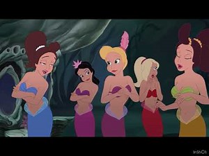 The little mermaid Ariel’s beginning Arista Attina Adella Alana Andrina Aquata scene pack part 2