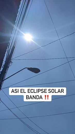 Así el eclipse solar Banda 😅‼️. #fypシ #videosderisas #comedia #videosgraciosos #humor | El Primo Tumb