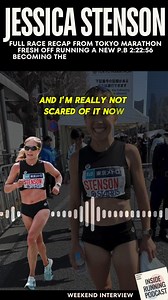 5.9K views · 85 reactions |  Weekend Interview  Jess Stenson joins Brady fresh off her 2:22:56 and 10th place finish at the Tokyo Marathon. . .  with a massive thanks to @beyond_theroad_ 朗 | Inside Running Podcast | Facebook