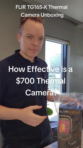 FLIR TG165-X Thermal Camera Unboxing and Review