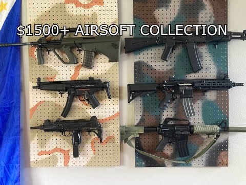 My $1500+ Airsoft Gun Collection