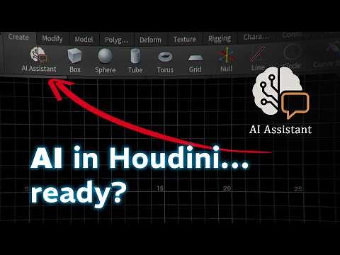 First Houdini AI Copilot — Analyze, Debug, Build HDAs