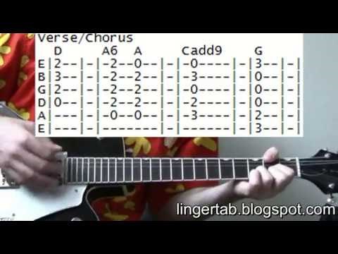Cranberries Linger Guitar Lesson Chords and Tab Tutorial