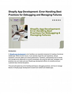 Shopify App Development_ Error Handling Best Practices for Debugging and Managing Failures - SlideServe