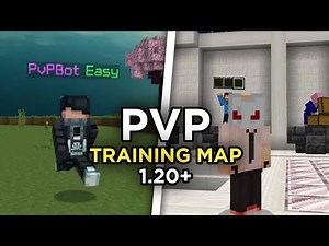 Best PvP Training Map || MCPE 1.20+ (NOT WORKING IN 1.21)