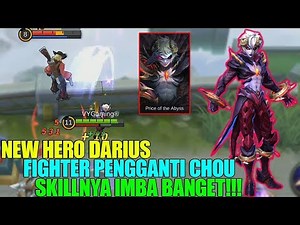 NEW HERO DARIUS - FIGHTER DENGAN SKILL PALING LENGKAP !!! BISA AUTO JADI META! MOBILE LEGENDS
