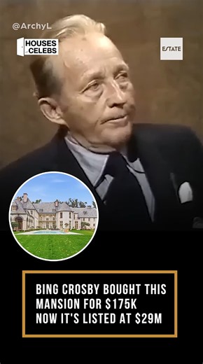 You won’t believe how much Bing Crosby paid for this house