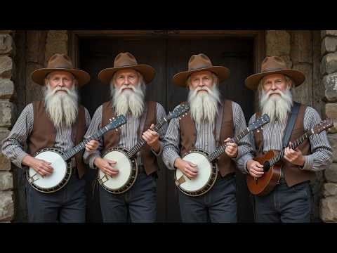 Authentic Appalachian Bluegrass Instrumental – Banjo, Fiddle and Mandolin Folk Session