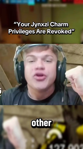 BRO GETS HIS JYNXZI CHARM PRIVILEGES REVOKED! #jynxzi #jynxziclips #viral #fyp #siege @Jynxzi